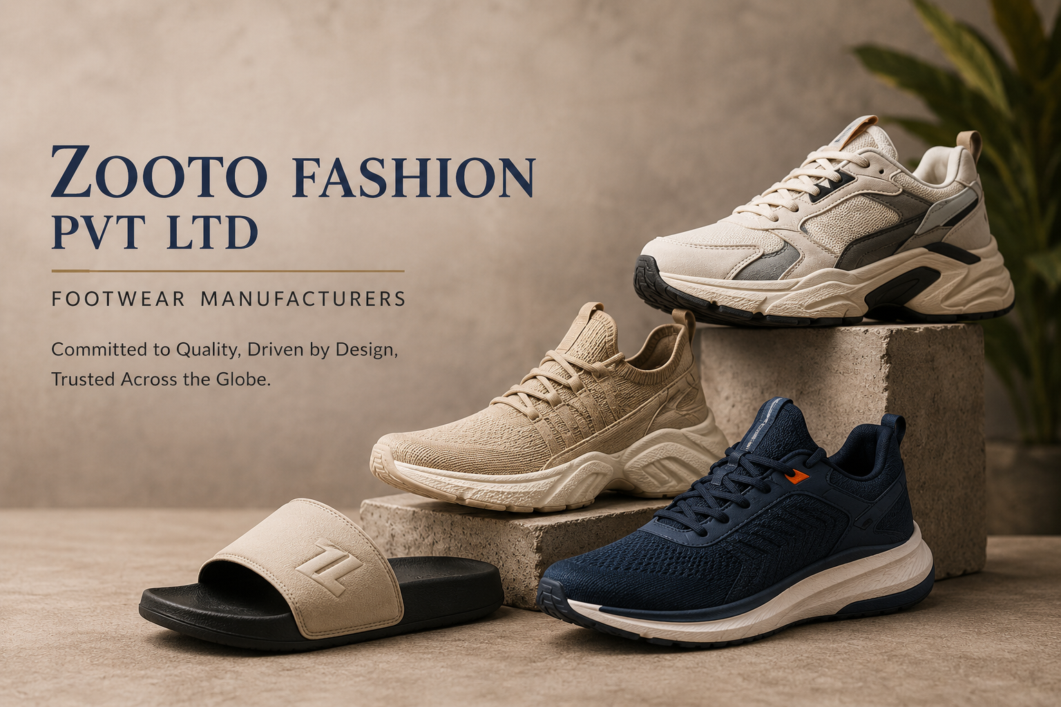 Zooto Fashion premium footwear manufacturing